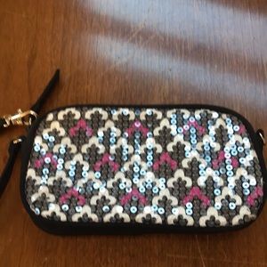 Vera Bradley Sequin wristlet